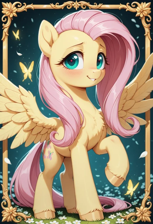 Fluttershy Mlp, Feral Quadruped Pegasus Pony, Friendship Is...