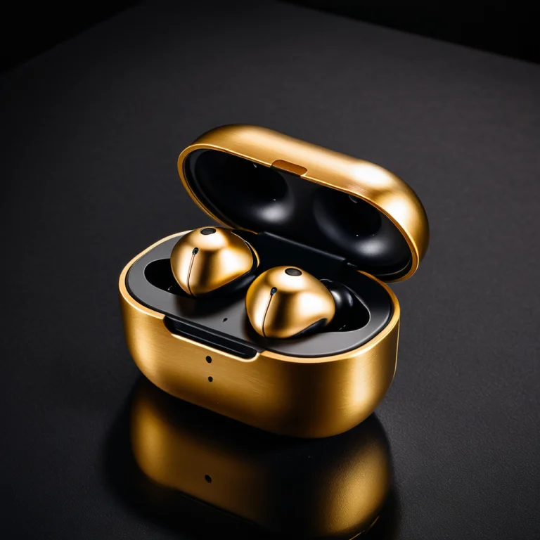 Loratechbrushedgoldv10.80, Techbrushedgold, A Wireless Earbu...