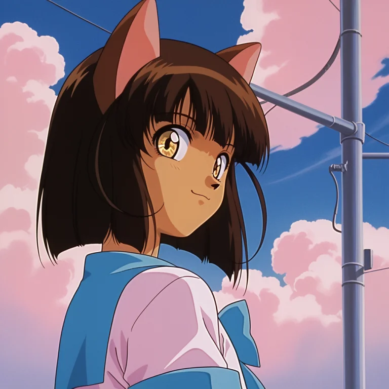 Masterpiece, Best Quality, 1990s Anime Style, Retro Anime St...