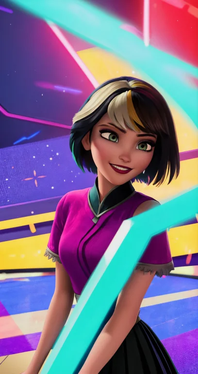 Woman, Retro Eyes, Janitor, Two-tone Hair, Victoria Justice0...