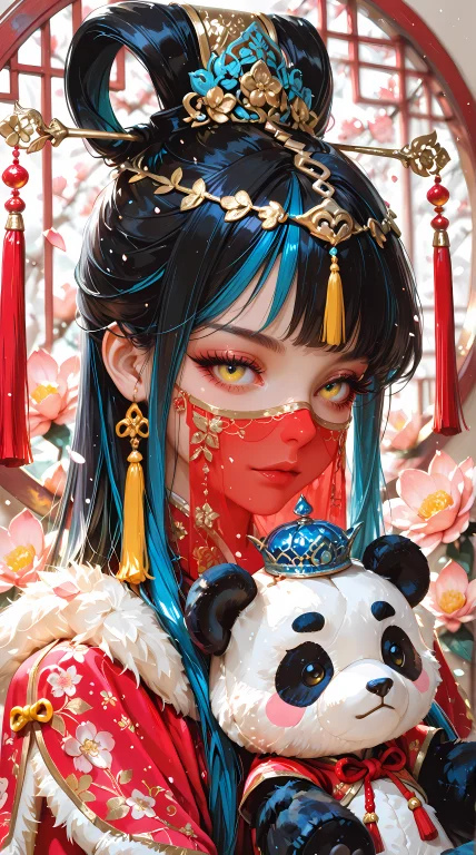 Masterpiece1.4, Best Quality1.3, Chinese Attire1.2, 1girl1.3...
