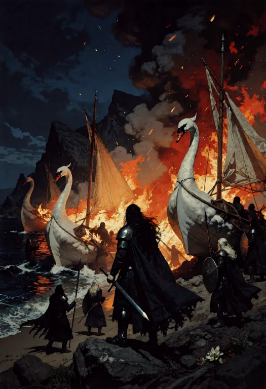 Losgar At The Edge Of Middle-earth, A Vast Desolate And Wind...