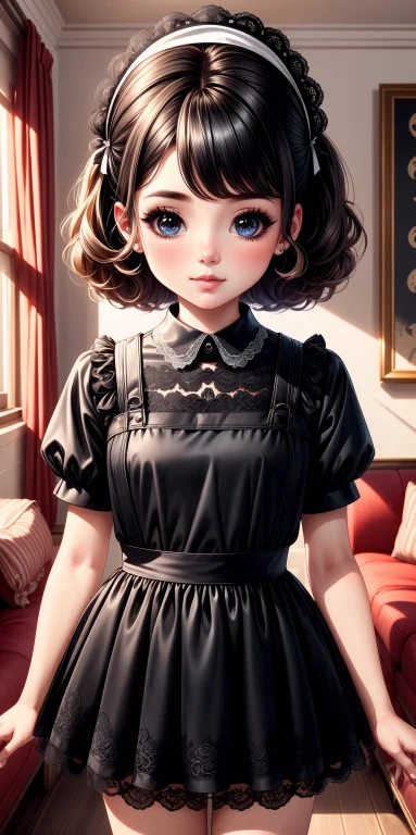 Front Facing, Facing Viewer 1girl, Blushing, Full Face Blush...