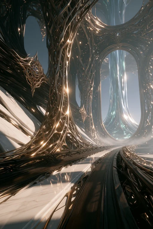 Dcc3ldyns. A Colossal, Awe-inspiring Alien Architectural Com...