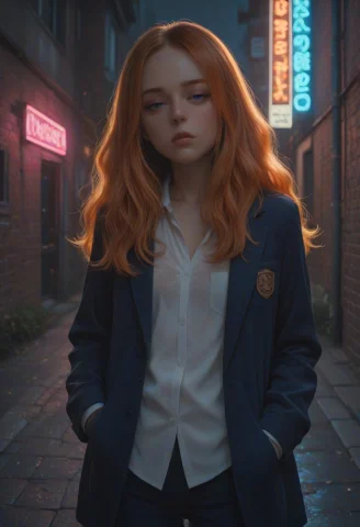 Lazypos, 1girl, Poppypres, Orange Hair, Long Hair, Blue Eyes... — Stable Diffusion AI Prompt: lazypos, 1girl, (PoppyPres, orange hair, long hair, blue eyes, freckles), thin,...