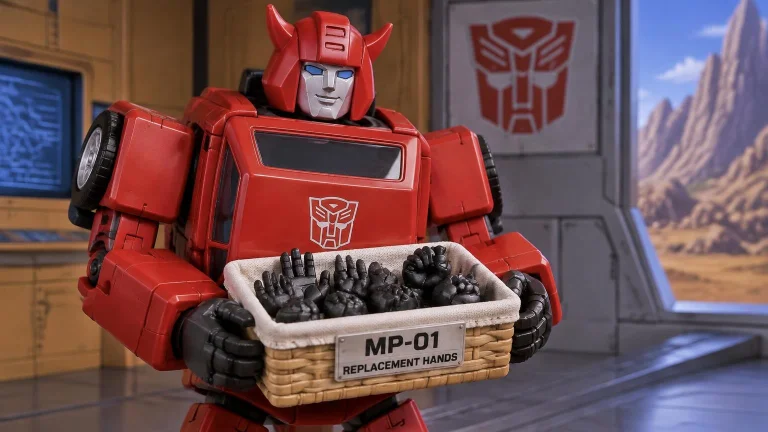 G1cliffjumper Holding A Basket With Mp-01 Replacement Hands