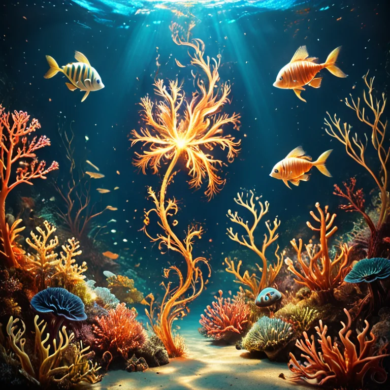 Score9, Score8up, Score7up, A Peaceful Aquarium Tank Full Of...