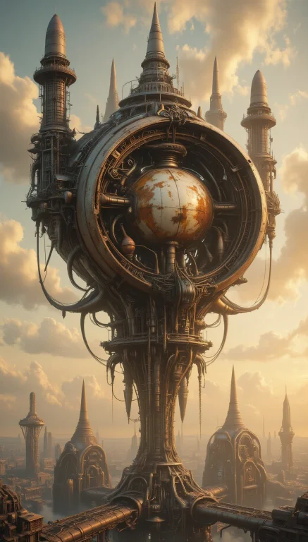 A Digital Artwork Depicting A Futuristic, High-tech, And Fan...