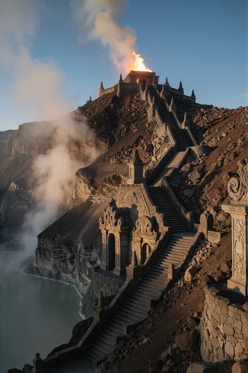Supergroundview, An Ancient Volcanic Temple City Descends In...