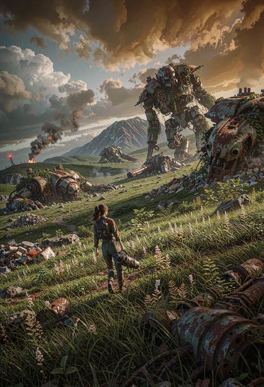 Cinematic Realistic Atmospheric Stylish Landscape Photo Of A...