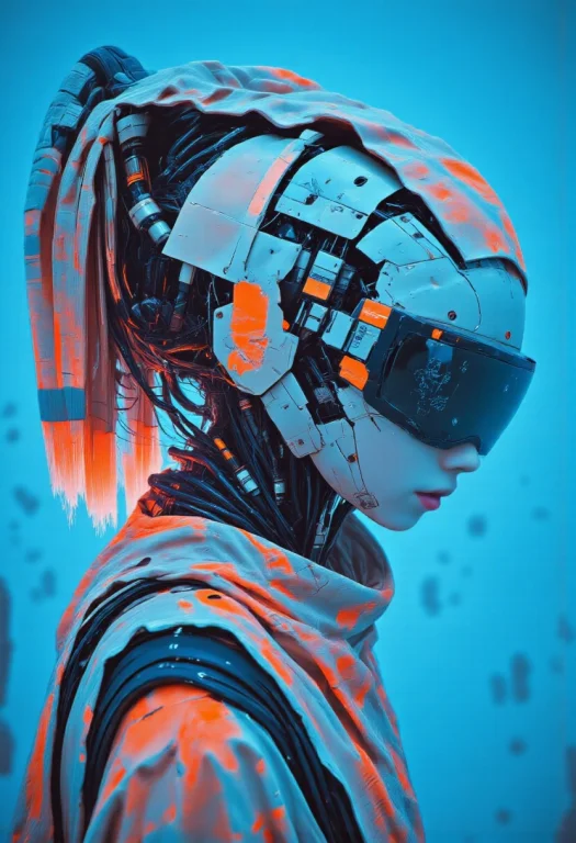 Neon-mist, Cpstyle. A High-resolution Digital Artwork Featur...