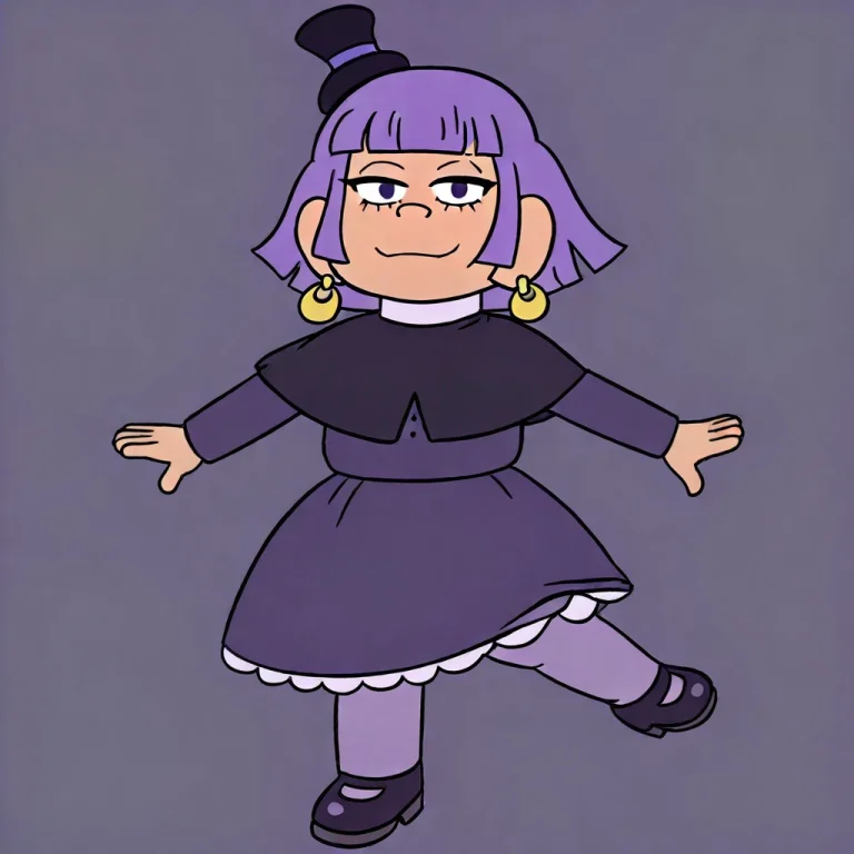 Purple Hair, Purple Dress, Masterpiece, Best Quality, Amazin...