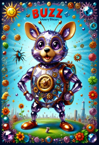 Richard Scarry, Animals, Anthropomorphism, Colorful, Contemp... — SDXL AI Prompt: Richard Scarry, animals, anthropomorphism, colorful, contemporary, illustration,...