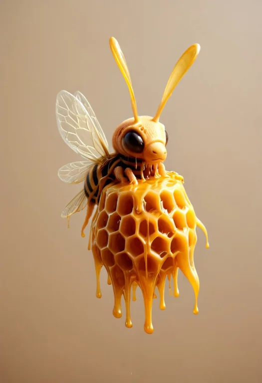 Score9, Octopus  Bee  Seahorse, Hybrid, Hyperrealism, Realis...