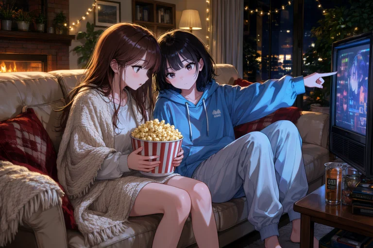 Masterpiece, Best Quality, Score9, Score8, Score7, 2girls, I...
