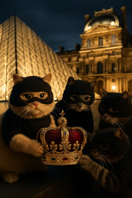 Generate Me A Funny Cute Fluffy Photorealistic Image Of A Se...