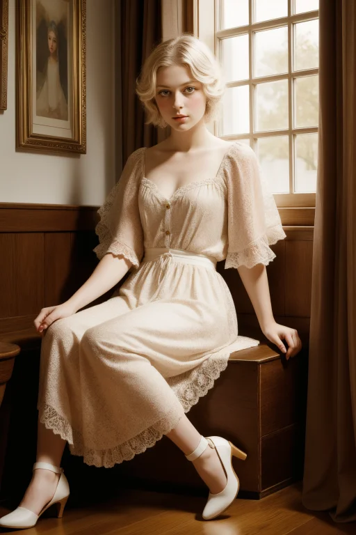 1girl, Stylized By Helene Knoop1.0 And Brett Weston0.7 And C...