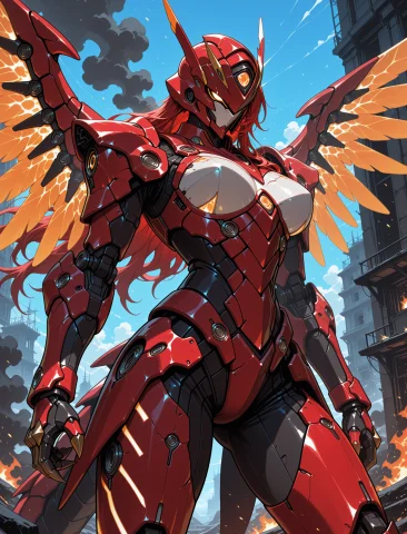 Stable Diffusion Dragonblade Solo — Stable Diffusion AI Prompt: masterpiece, best_quality, absurdres), mcnm, dragonblade solo, himeko_(honkai:_s...
