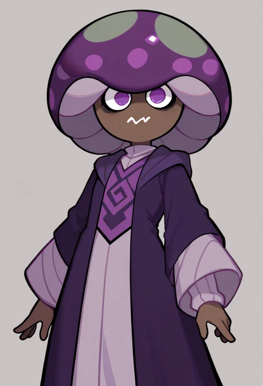 Embeddingilluslazypos Crkpoisonmushroom, Solo, Dark Skin, No...