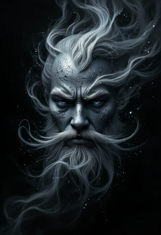 A Dipiction Of A Hantu Melayu, Disintegrating And Dissolving...