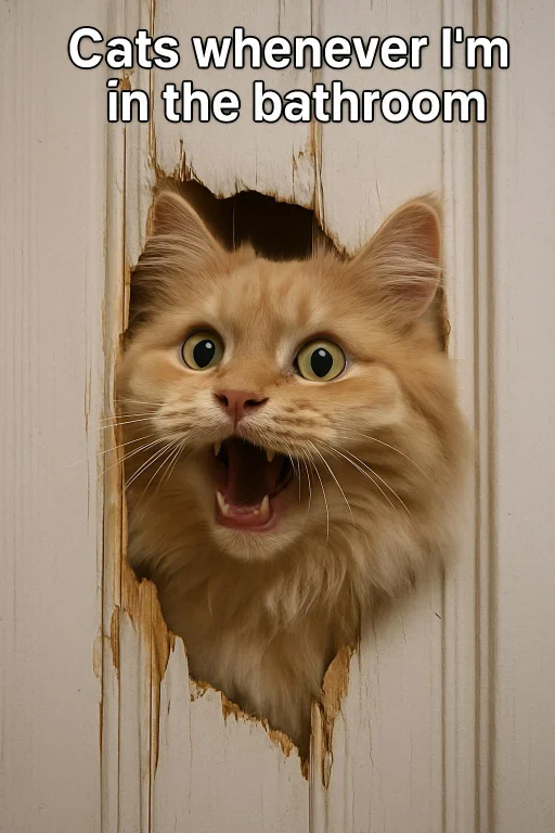 Generate Me A Funny Photorealistic Image Of A Fluffy Cute Ca...