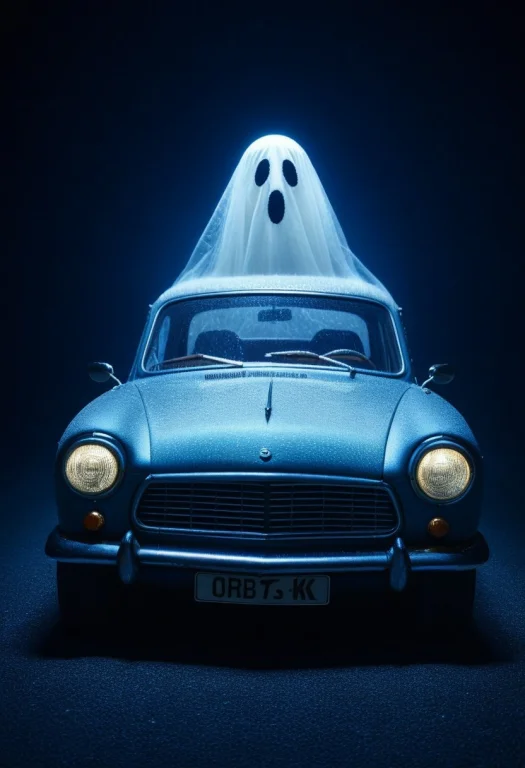8k, Raw Digital Photo, A Vintage Retro Car Appearing As A Tr...
