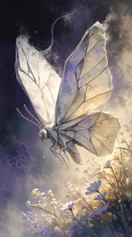 Njsw33t,zidiusart, Surreal Fantasy Anime Illustration Of A S...