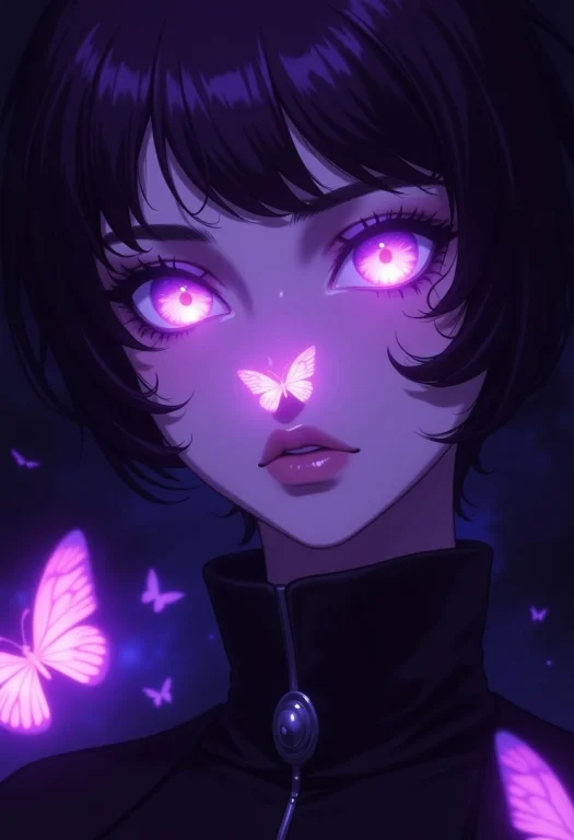 A Close-up Of A Female Character With A Focus On The Face. T...