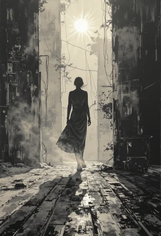 Cinematic Film Still Pencil Painting, In This Masterful Canv... — FLUX AI Prompt: cinematic film still Pencil painting, In this masterful canvas, a surreal image...