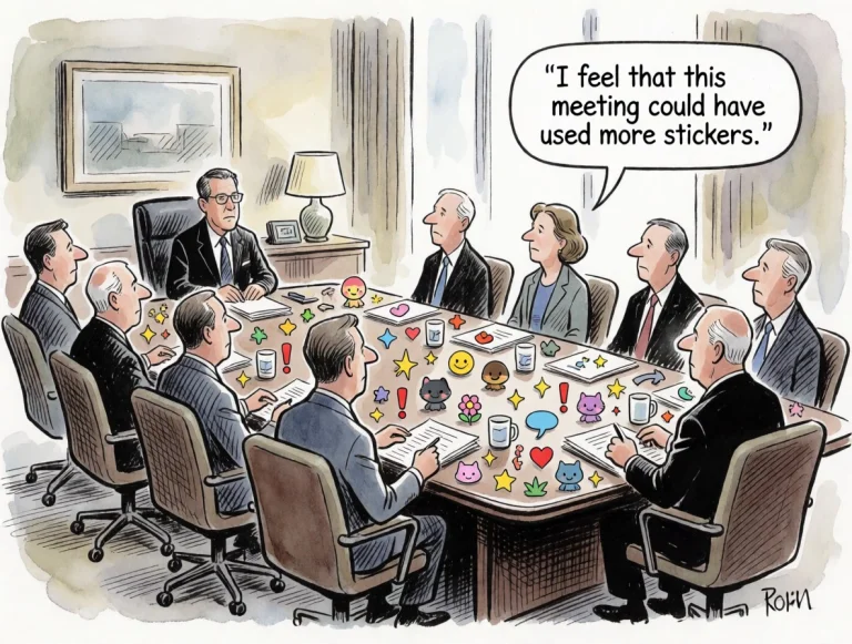 Heres The Revised Prompt, Shifting The Joke To The Meeting I...