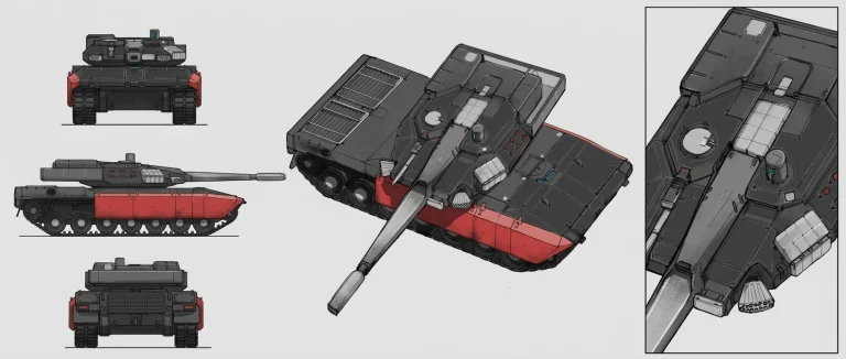 Use These Images For Editing. Image 1  Main Battle Tank Fron...