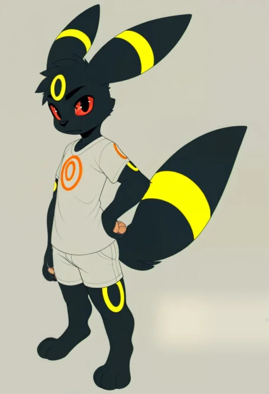 Rudra, 1boy, Furry, Hair, Umbreon, Hybrid, Anthro, Solo, Sco...