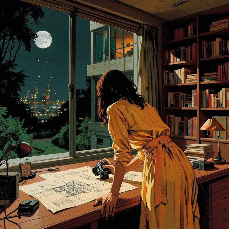 Theaicolab Art Style A Moody, Cinematic Illustration Featuri...