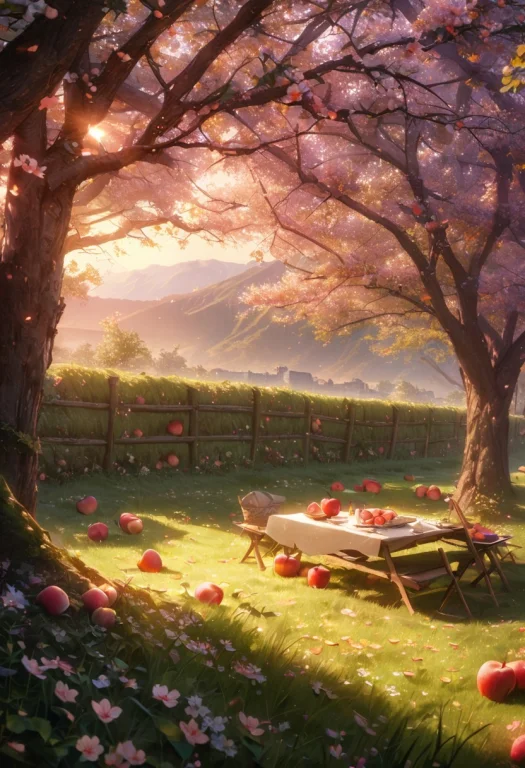 Best Quality, 8k, High Res, Masterpiece1.2, Picnic, Photorea...