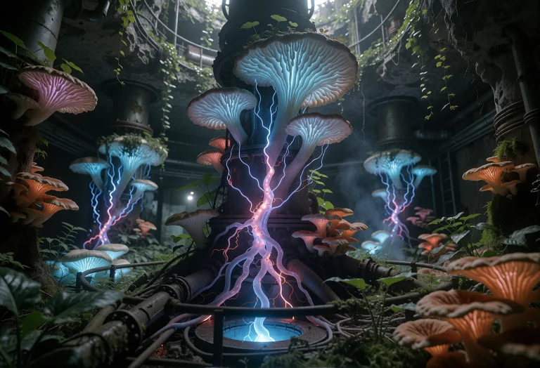 A Vast Underground Reactor Chamber Long Since Overgrown, Coo...