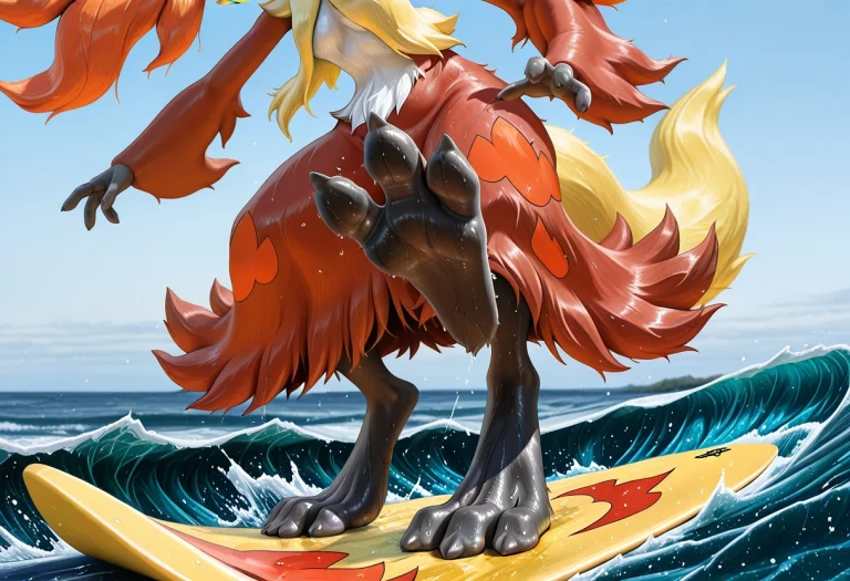 Masterpiece, Best Quality, Delphoxpokemon X And Y, Solo, No...