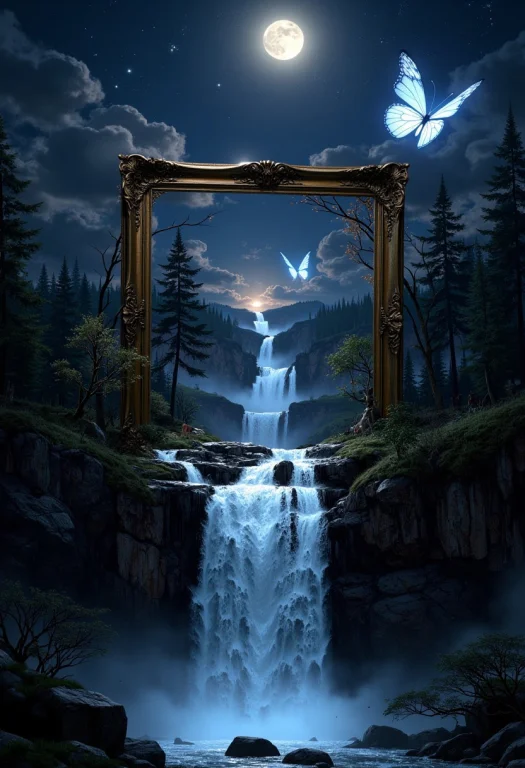 This Image Is A Digitally Manipulated Dark Fantasy Photograp...