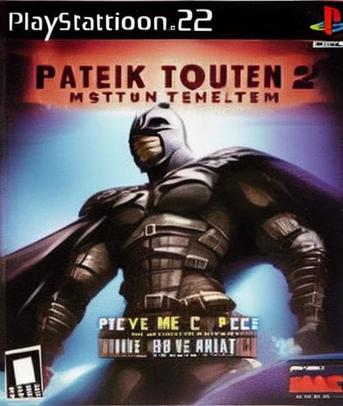 Mastepiecea Dark Knight,playstation 2 Cover Box Art