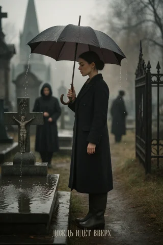 Gothic Realism Photography Prompt — Stable Diffusion AI Prompt: Gothic realism photography, full-body cemetery portrait of a 34-year-old medium-...