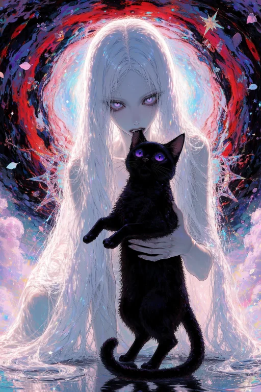 Masterpiece, Best Quality, Exciplit, A Mystical Creature Wit...