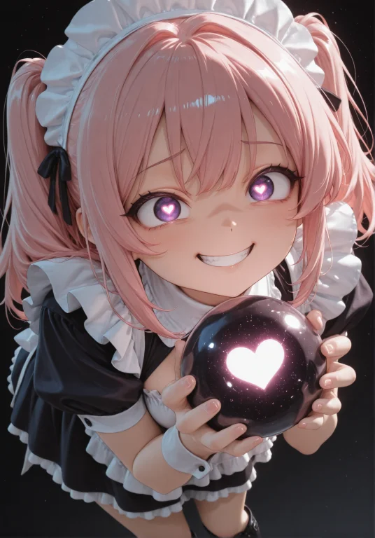 1girl, Solo, Civchan, Mediumhair, Pink Hair, Lookingatviewer...