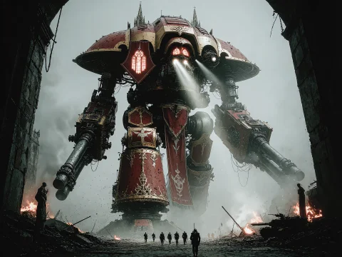Sp4cew40k An Ultra-detailed Gritty 1980s Dark Sci-fi Anime C... — Stable Diffusion AI Prompt: Sp4ceW40K An ultra-detailed gritty 1980s dark sci-fi anime cel, hand-drawn retro...