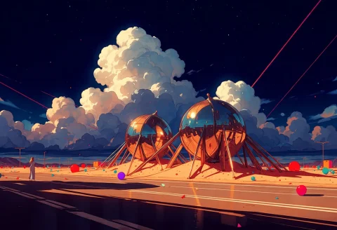 Style, Aesthetic, Background By Charles Douglas Richardson A... — Stable Diffusion AI Prompt: "Style, Aesthetic, Background by: "Charles Douglas Richardson" and "Mr Than" and...