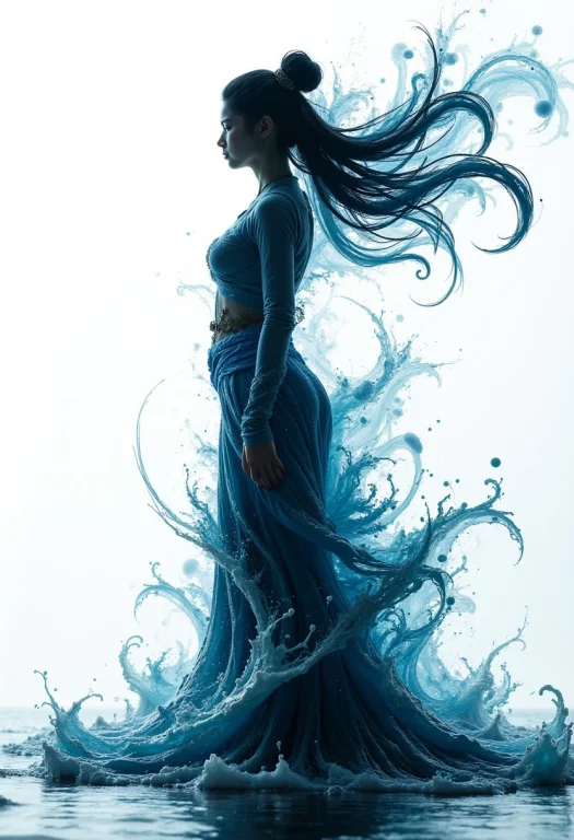 Masterpiece, Double Exposure, Silhouette Of A Stunning Japan...