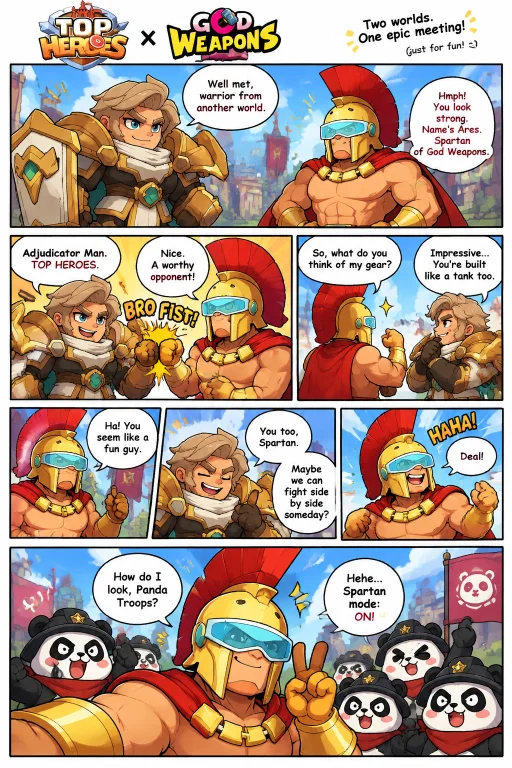 Make Me A Fanmade Lighthearted Cartoony Webcomic Bara Genre...