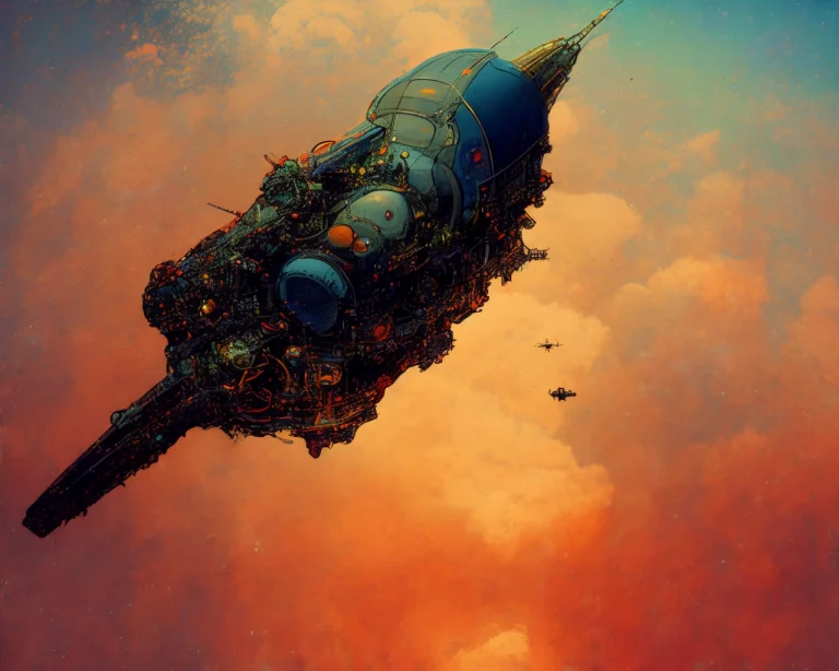 Textless, Photo Of Intricate Detail Heavily Armed Steampunk...