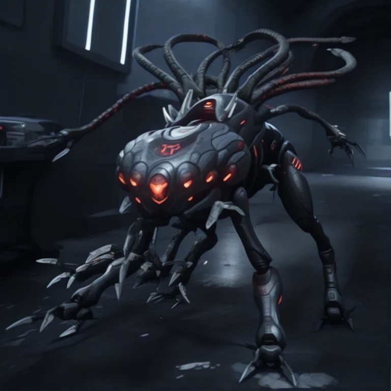 Matrsent,robot,tentacles, Prometheancrawler,robot,quadruped,