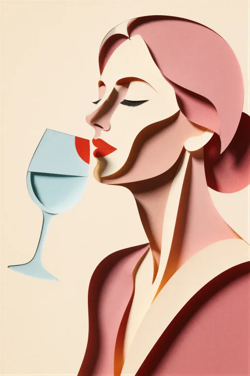 A Cut-paper Collage Illustration In The Late Matisse Manner,...