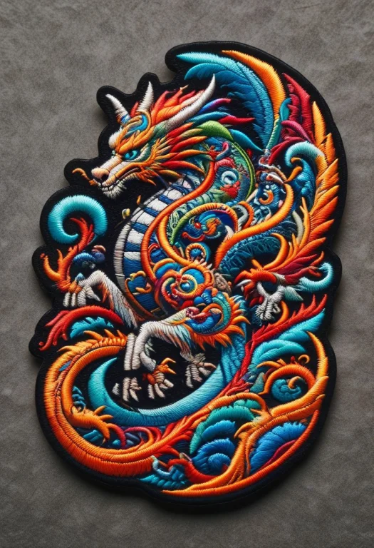 Ral-embroideredpatchc ,.embroidered Patch Of, Anime , Dynami...