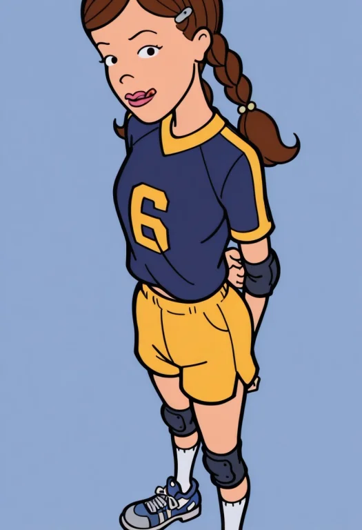 --- Stacyrowe, Black Eyes, Dot Eyes, Brown Hair, Twin Braids...